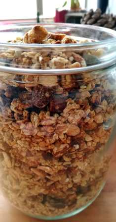 Granola healthy Naturopathie Alexandra Portail Hygiène2Vie
